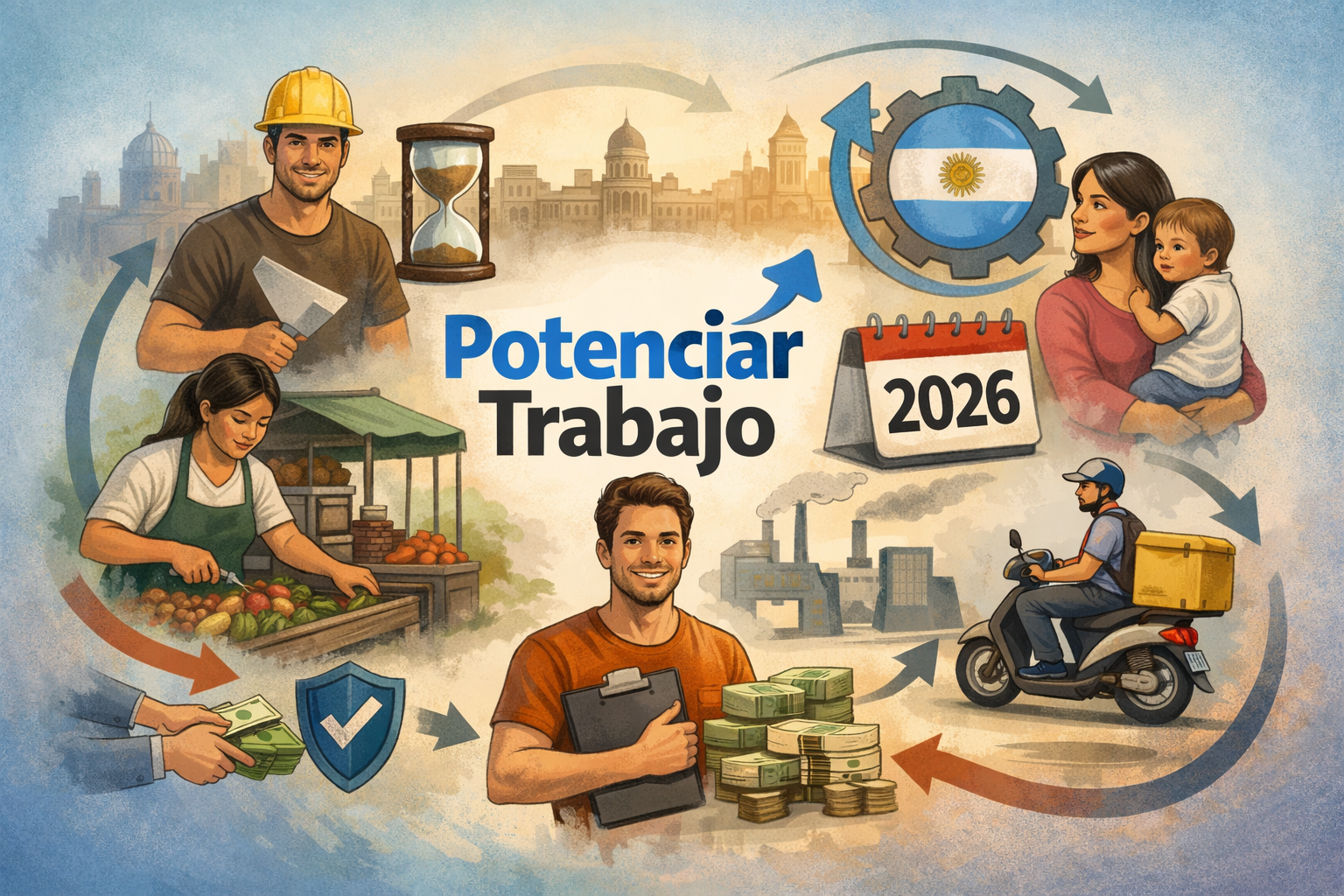 Programa Potenciar Trabajo y apoyo a los trabajadores informales: ¿qué cambió en 2026?